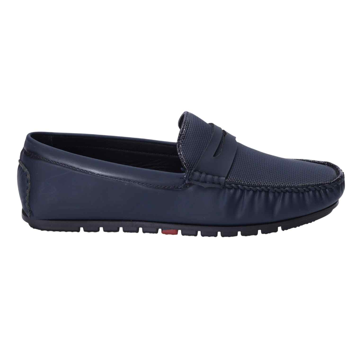 Men Blue Formal Slip-ons