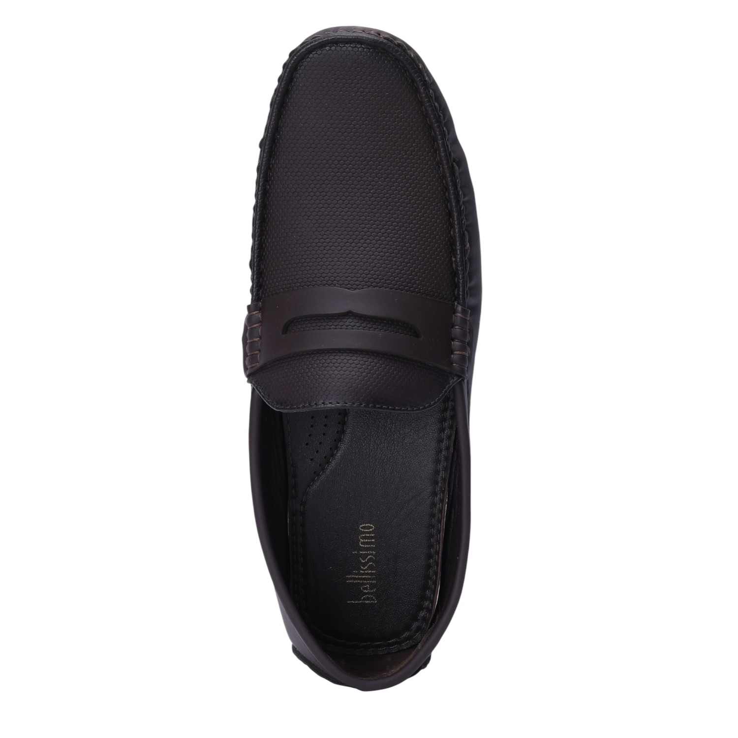 Men Brown Formal Slip-ons