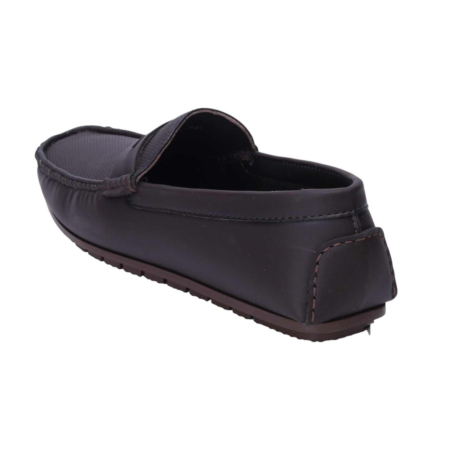 Men Brown Formal Slip-ons