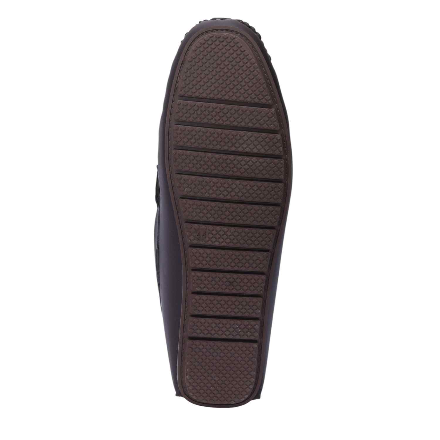 Men Brown Formal Slip-ons