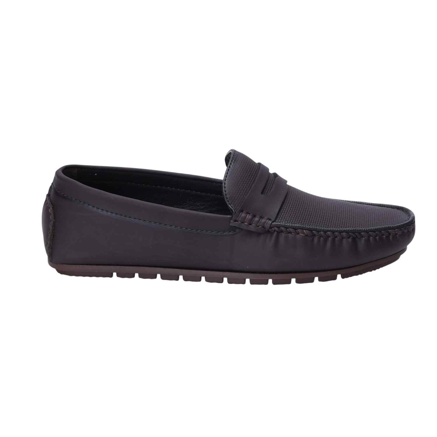 Men Brown Formal Slip-ons