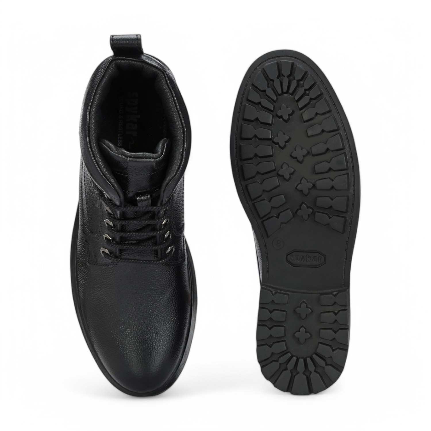 Calle Men Black Adventure Boots