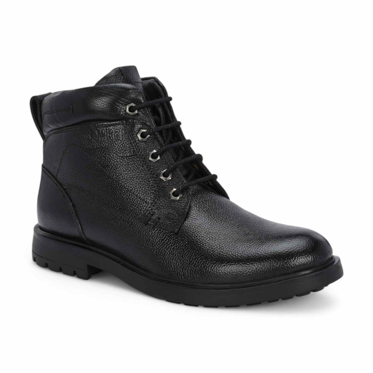 Calle Men Black Adventure Boots