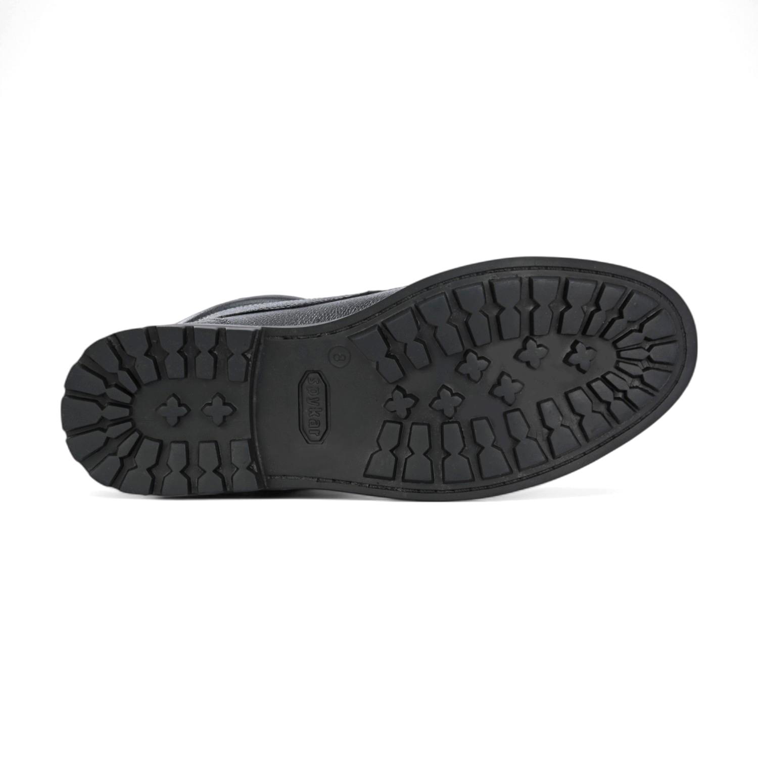 Calle Men Black Adventure Boots