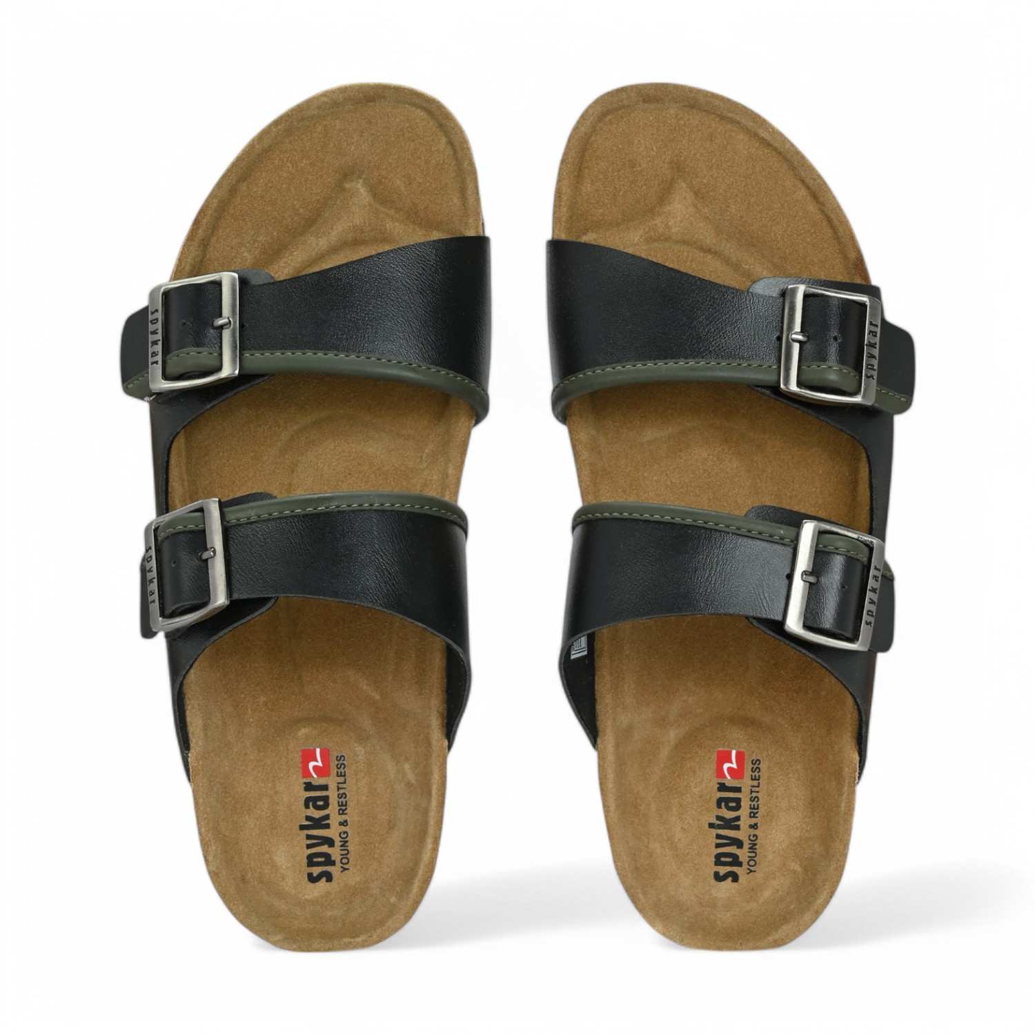 Dorr Men Black Comfort Sandals
