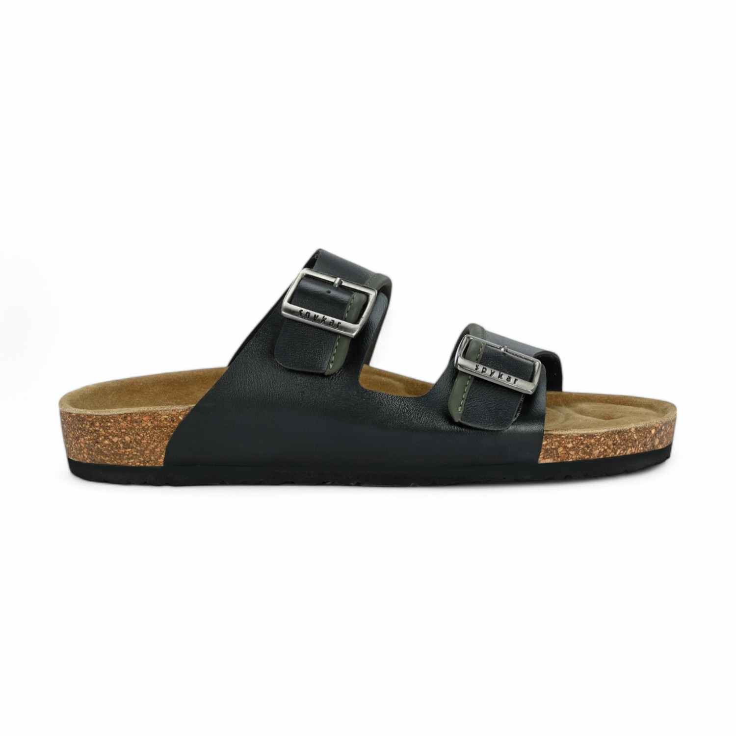 Dorr Men Black Comfort Sandals