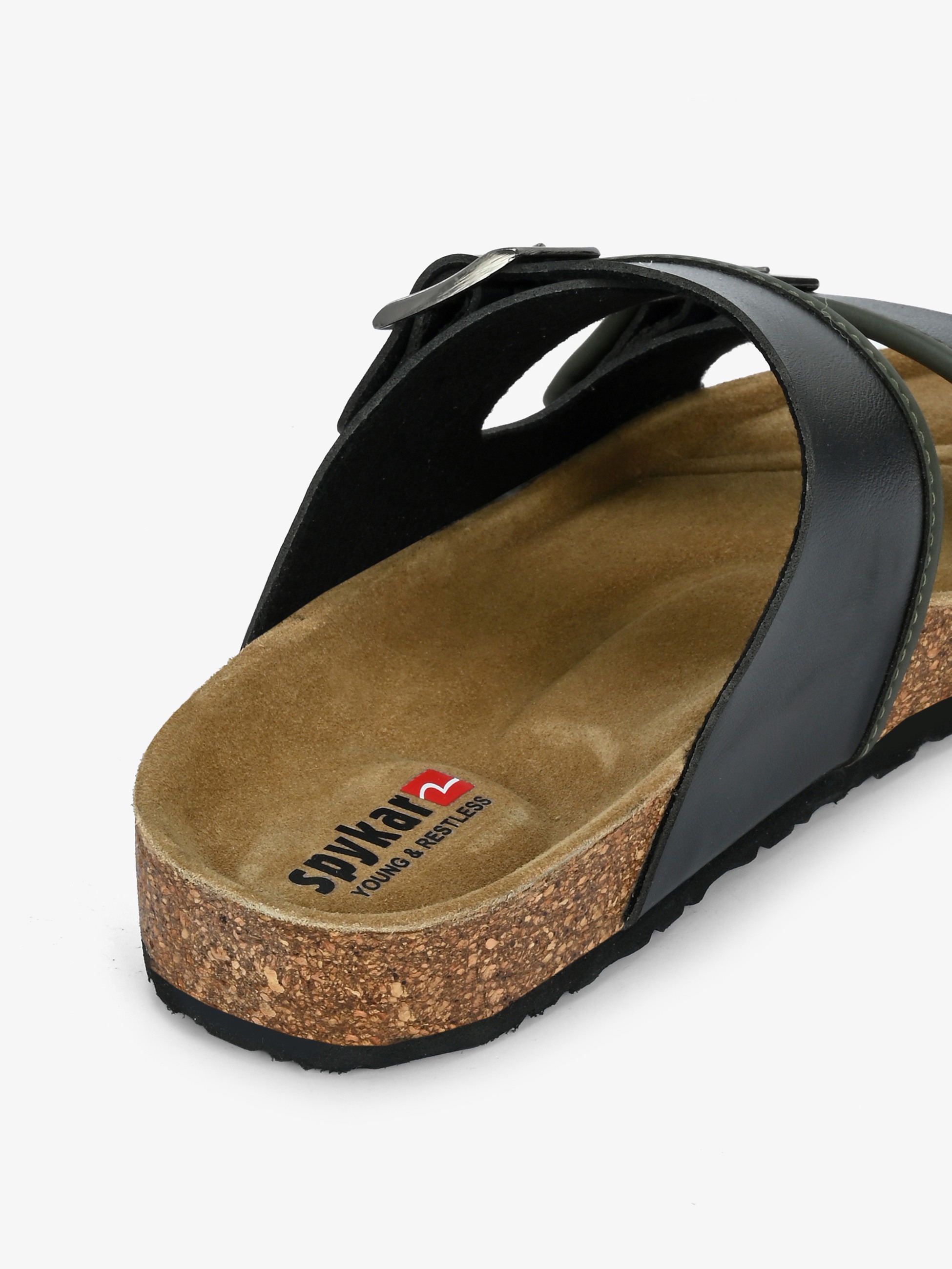 Dorr Men Black Comfort Sandals