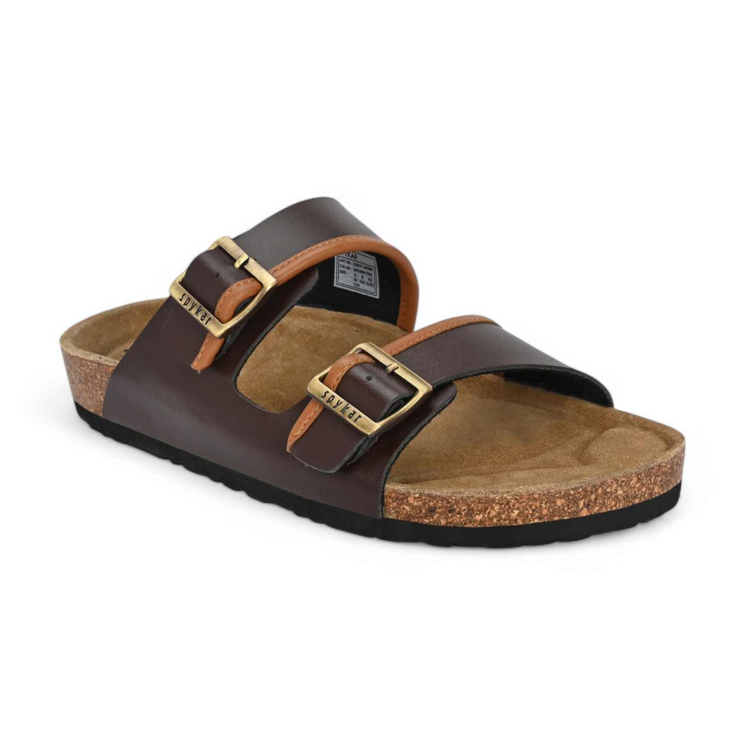 Dorr Men Brown Comfort Sandals