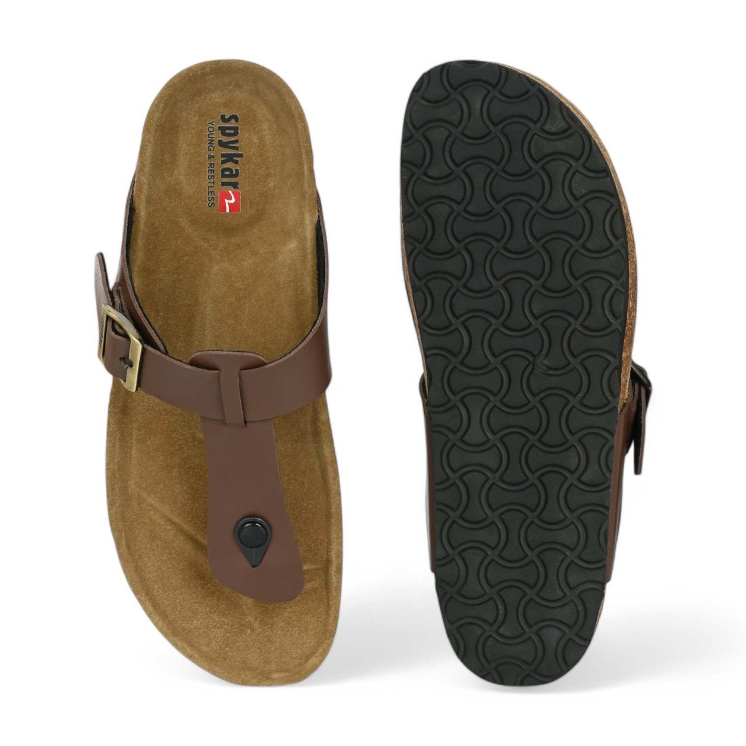 Ano Men Mocha Comfort Sandals
