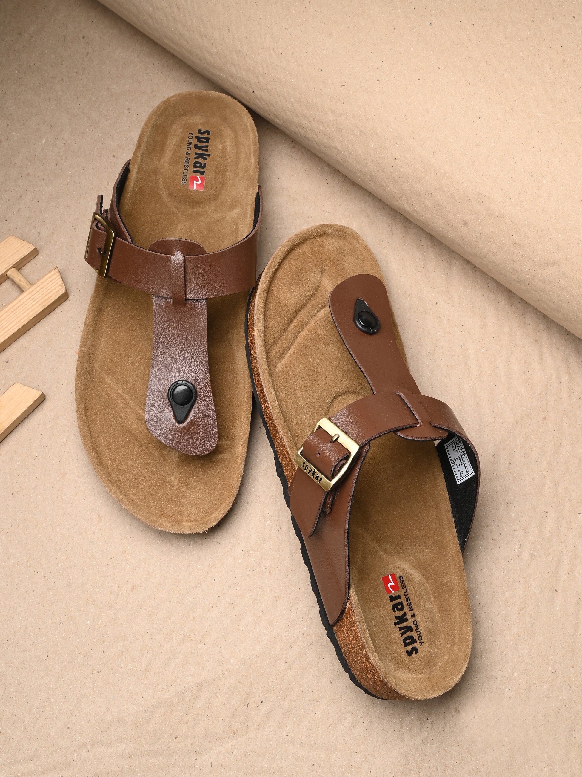 Ano Men Mocha Comfort Sandals