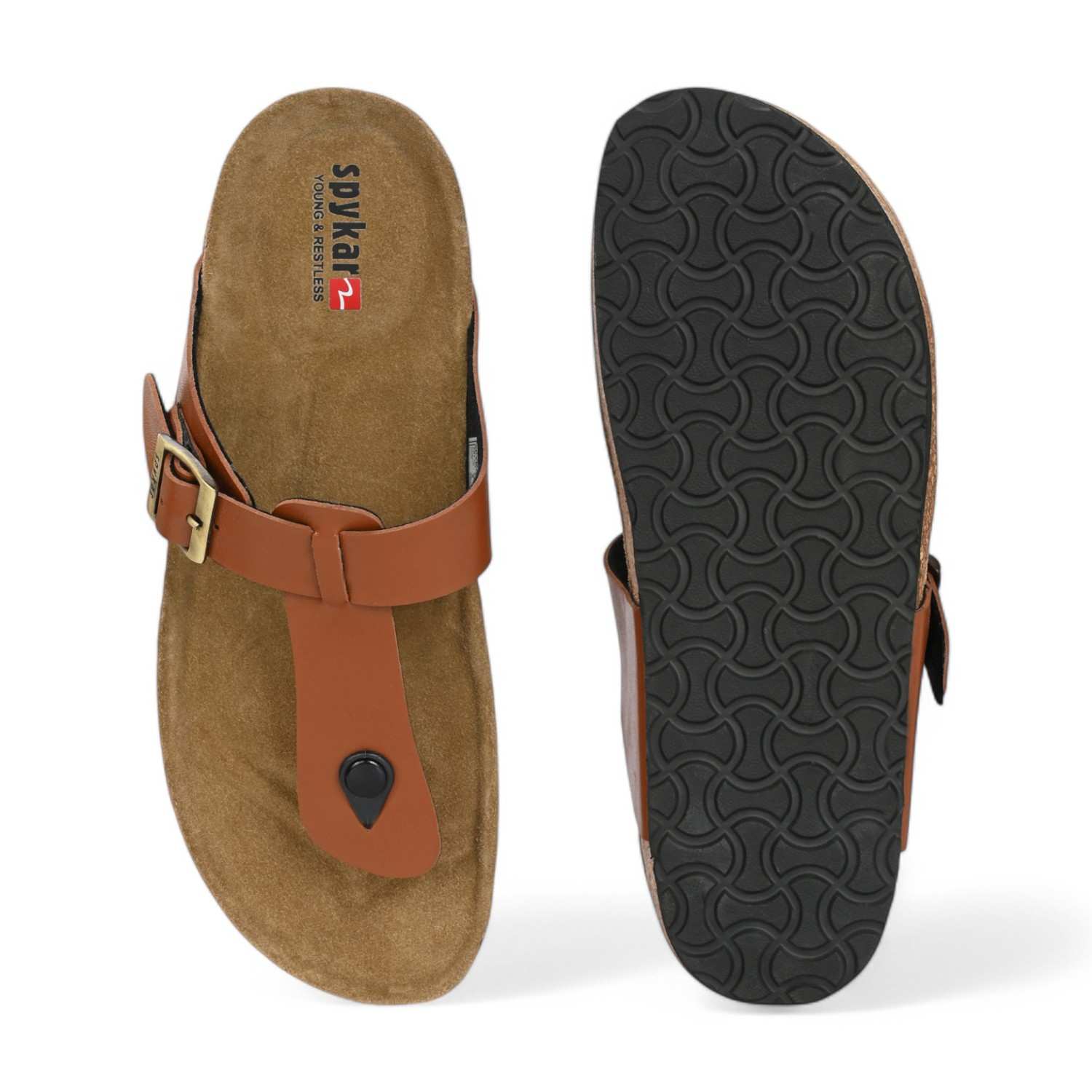 Ano Men Tan Comfort Sandals