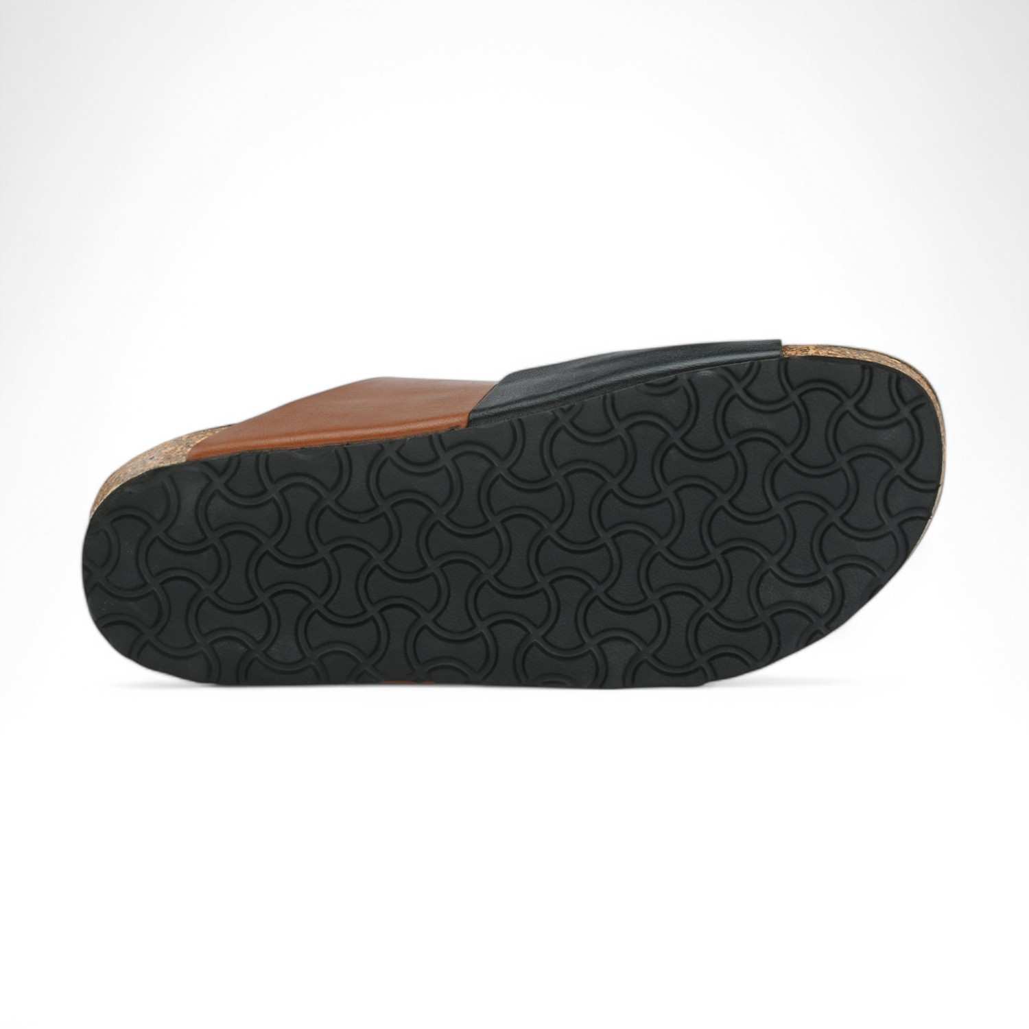 Rodol Men Black-Tan Comfort Sandals