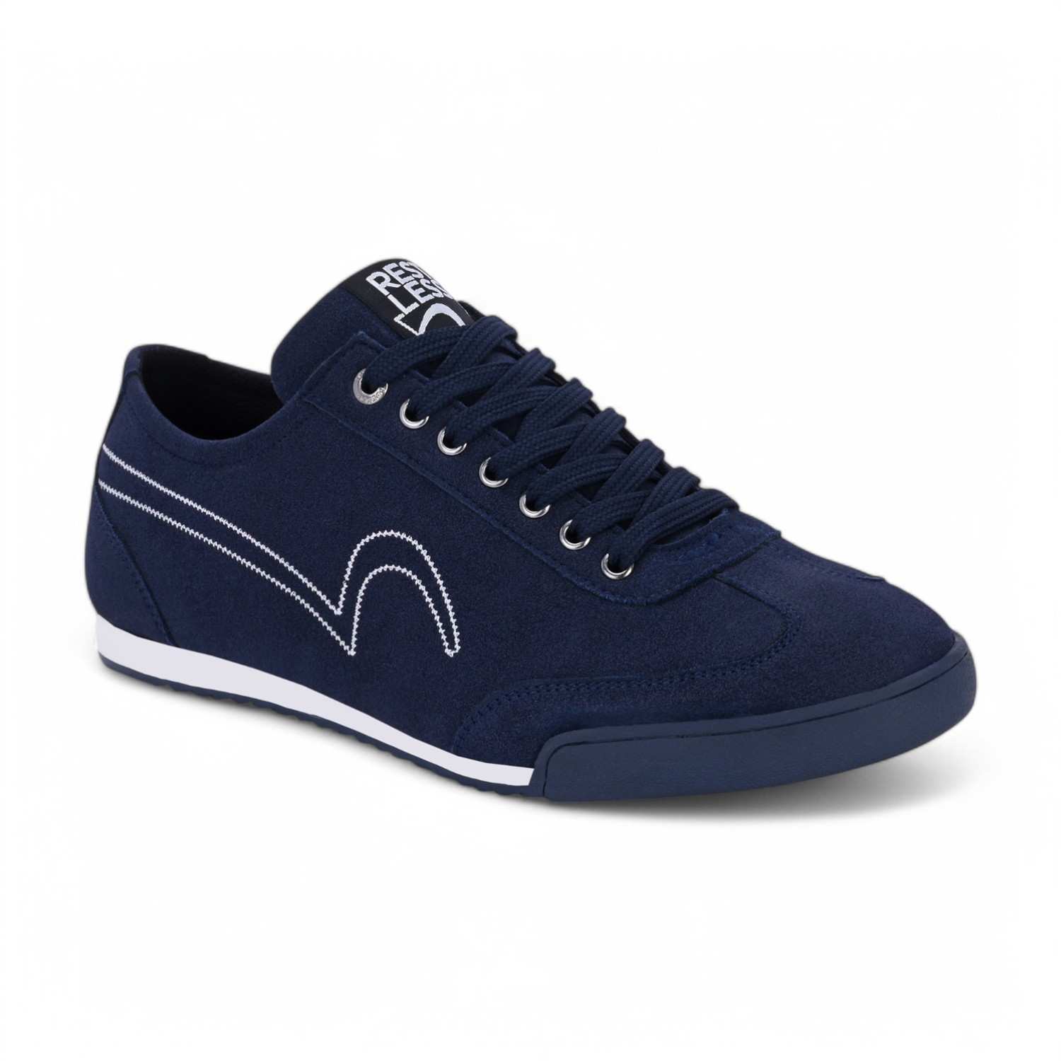 Blaze-Bolt Mens Navy Lace Up Sneaker