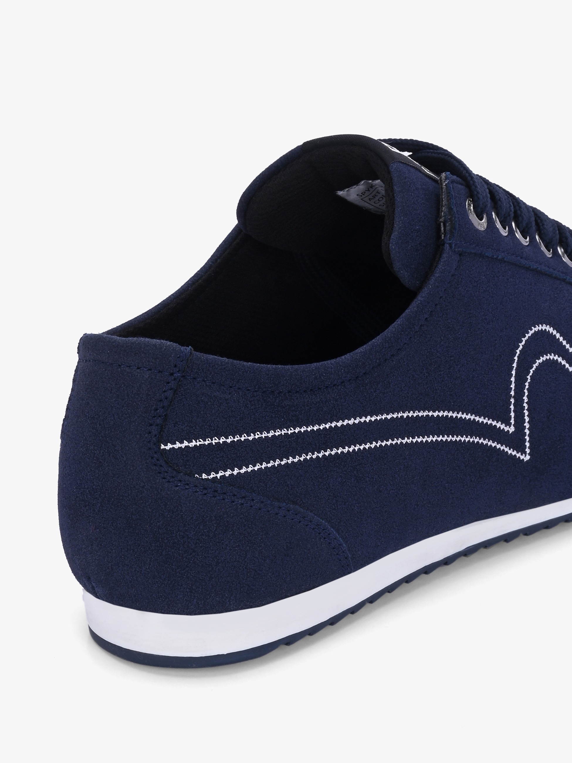 Blaze-Bolt  Mens Navy Lace Up Sneaker