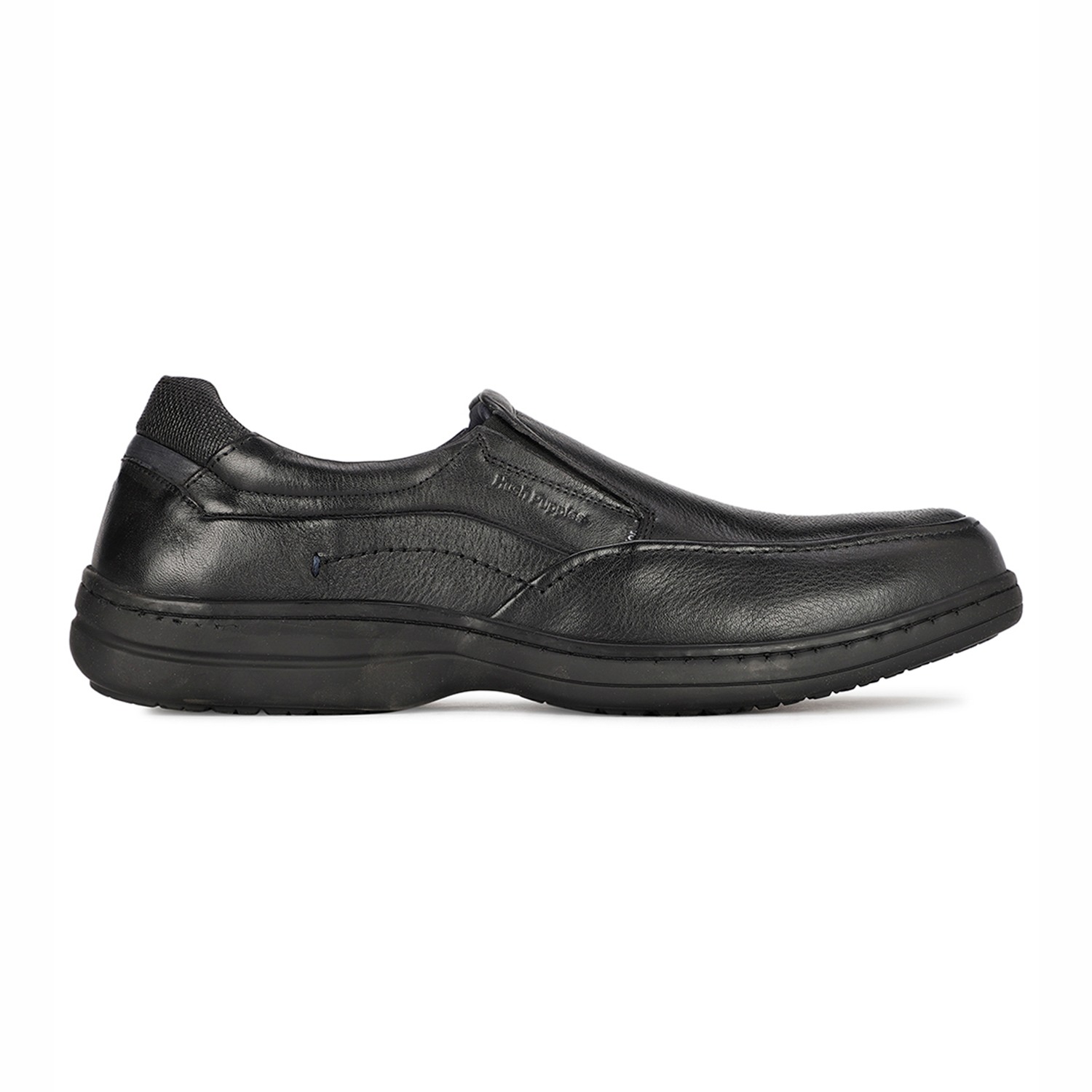 Street Slip On Black Formal Shoes For Men