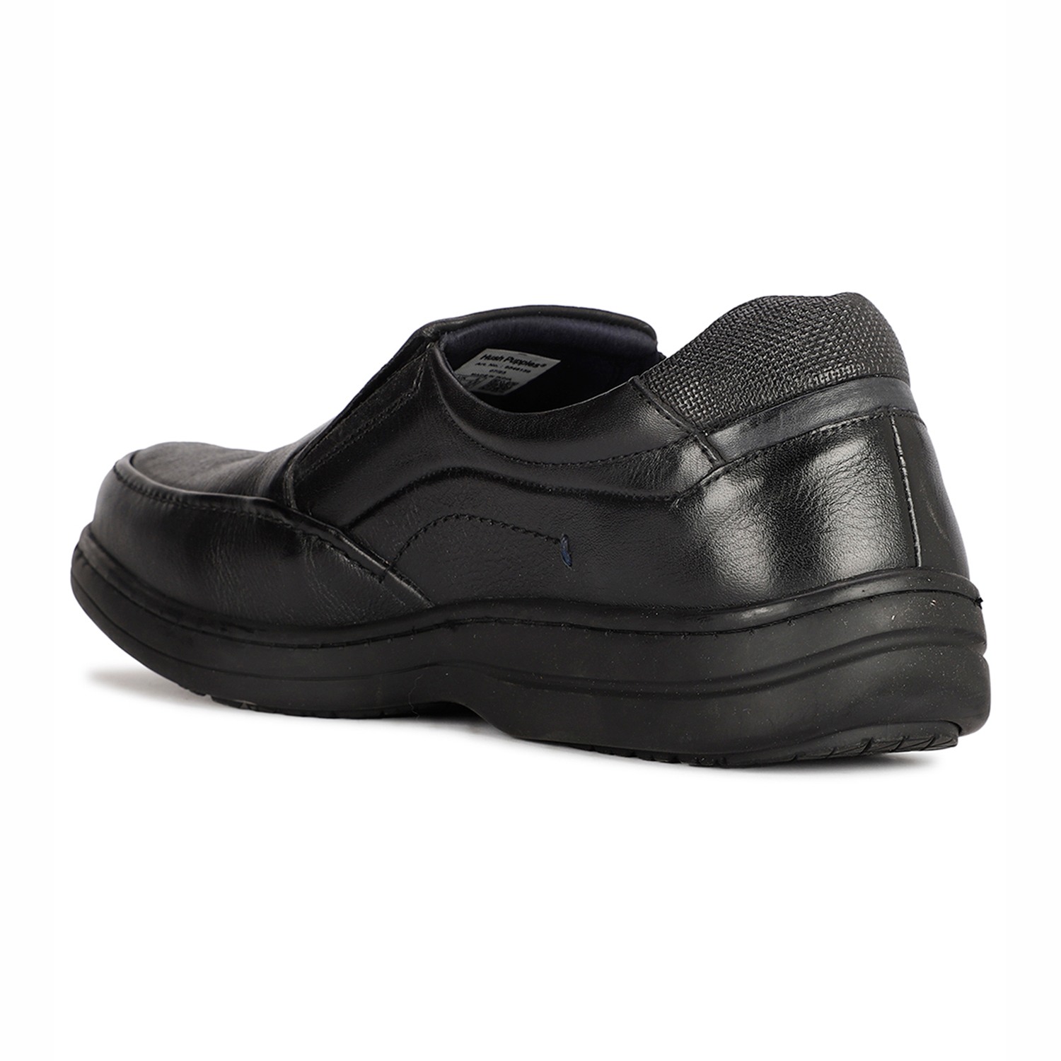 Street Slip On Black Formal Shoes For Men