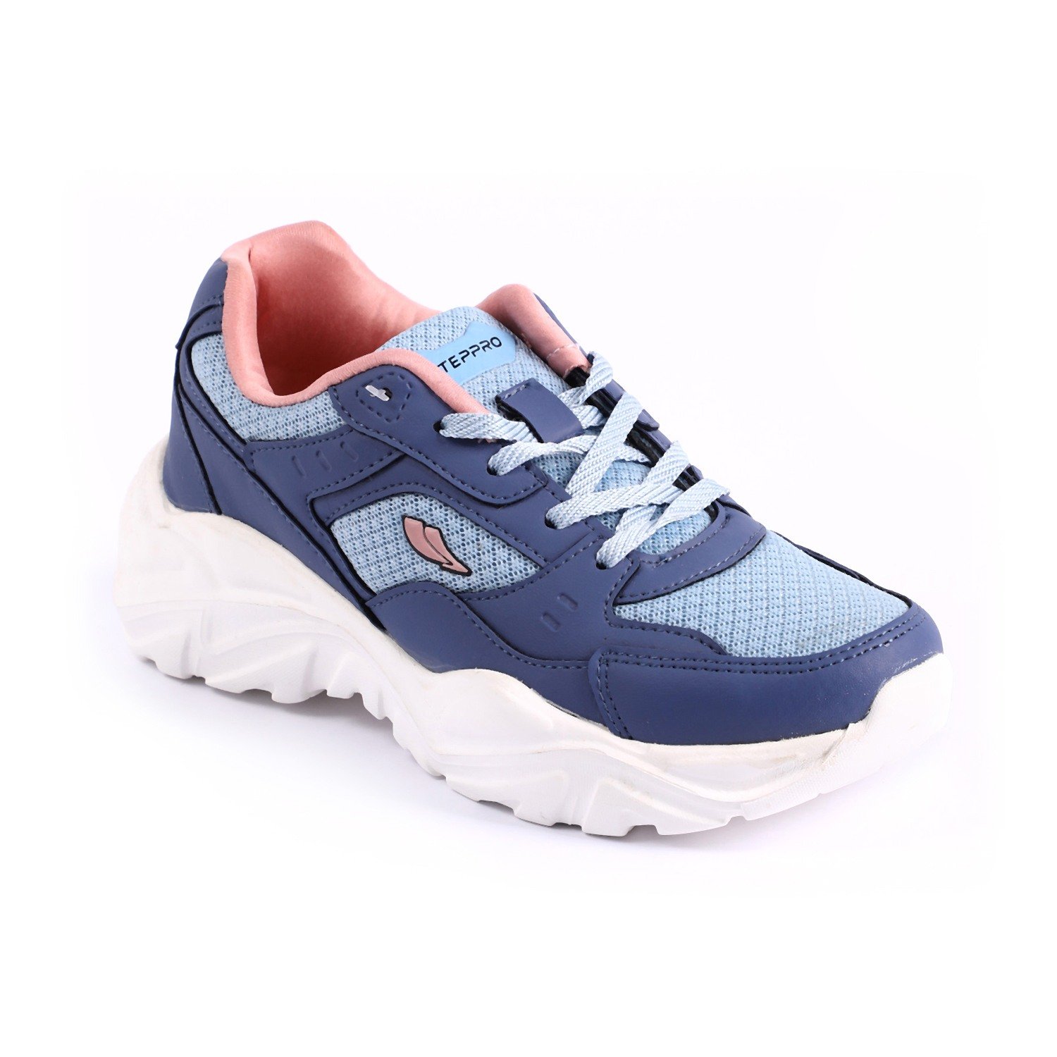 Women Navy Sports Walking Shoes