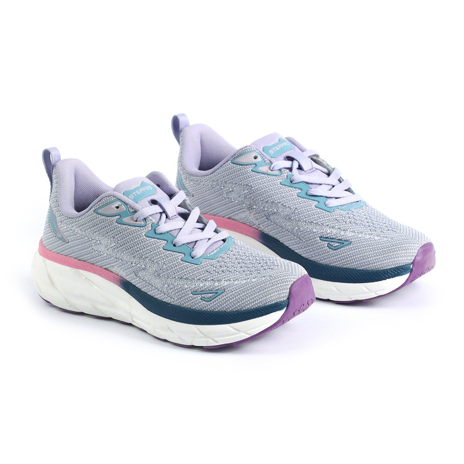 Women Lavender Sports Walking Shoes