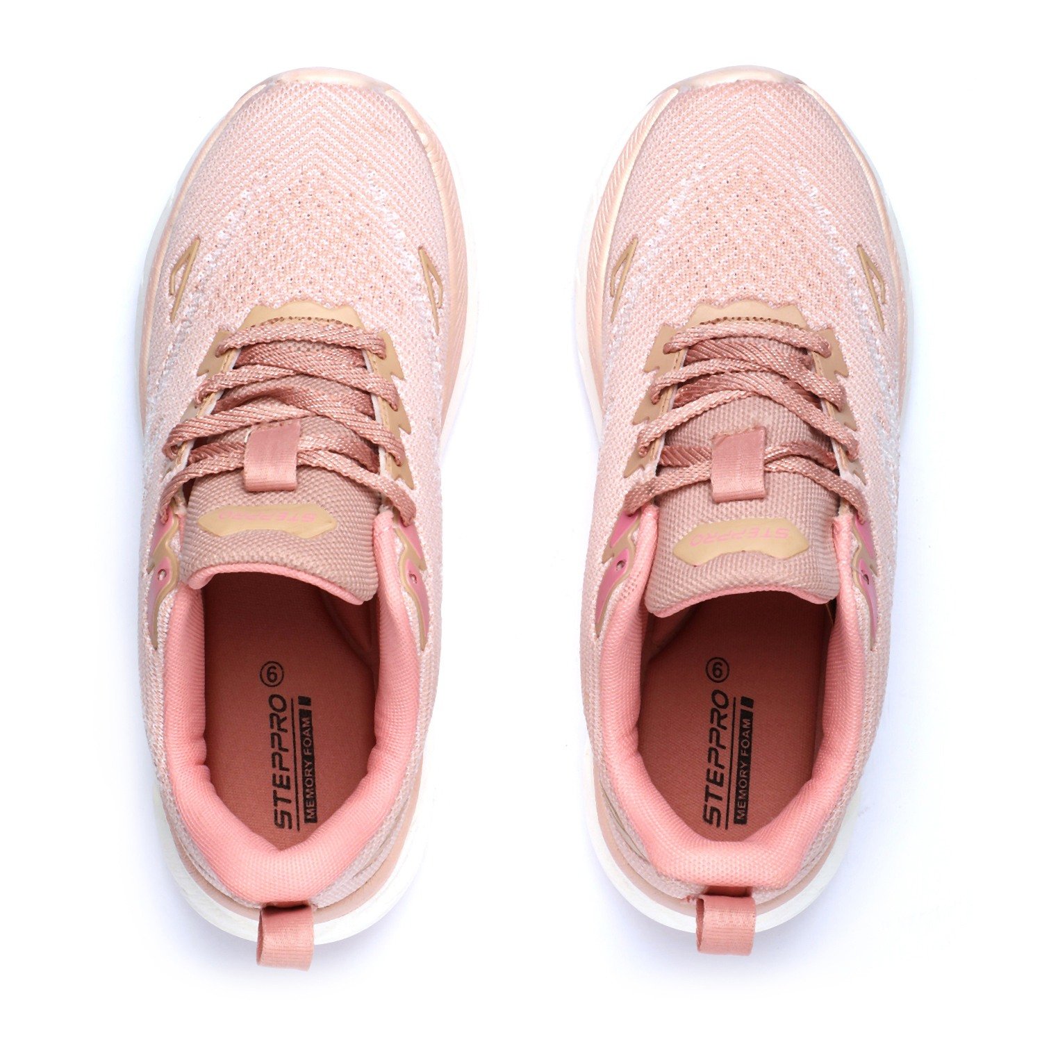 Women Pink Sports Walking Shoes