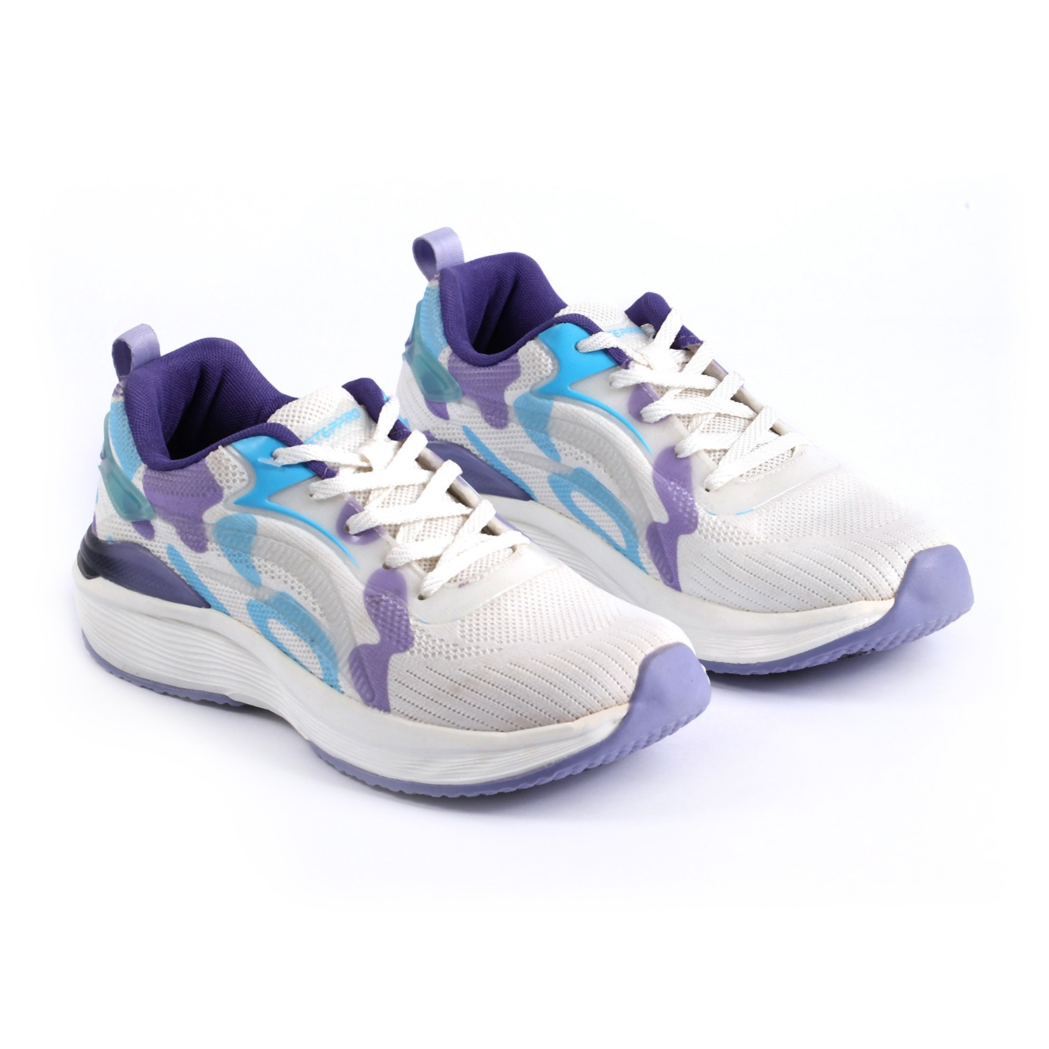 Women White Sports Walking Shoes