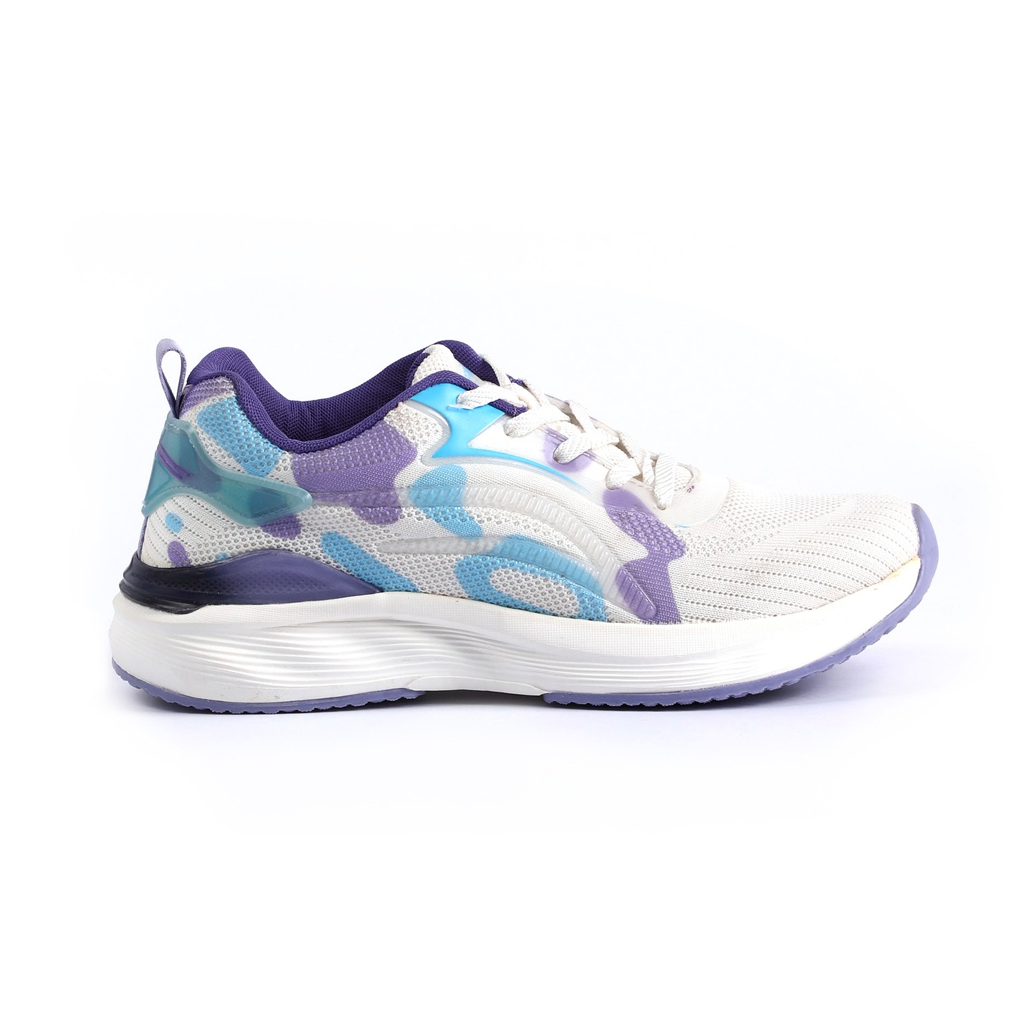Women White Sports Walking Shoes