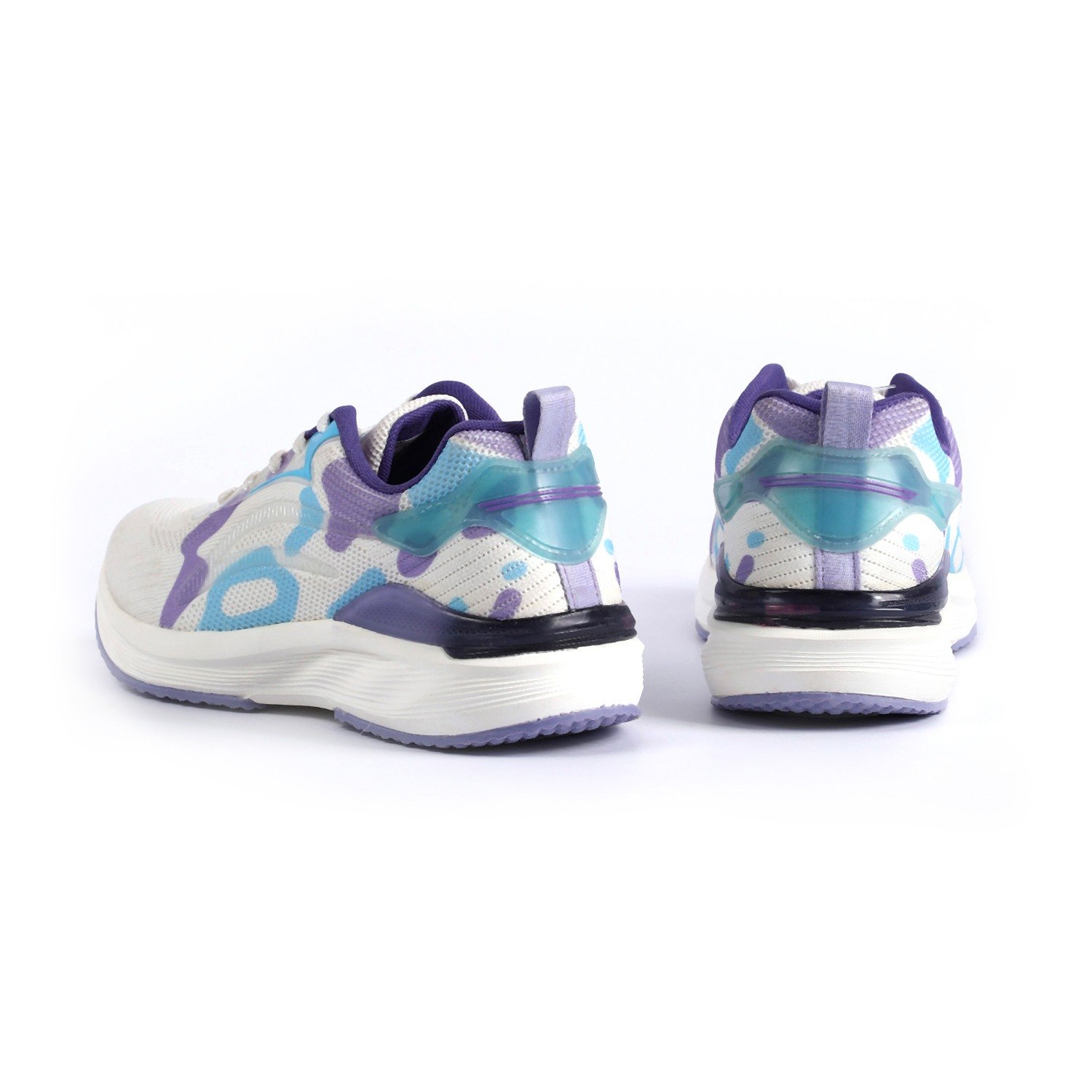 Women White Sports Walking Shoes