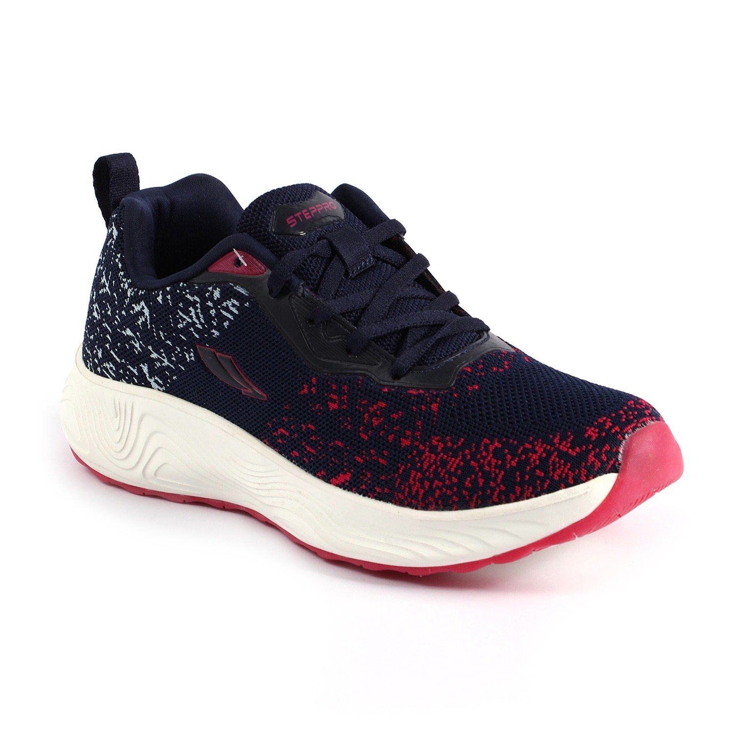 Women Navy Sports Walking Shoes