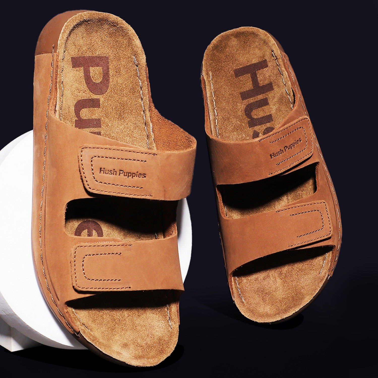 Men Mason Mule Brown Slippers
