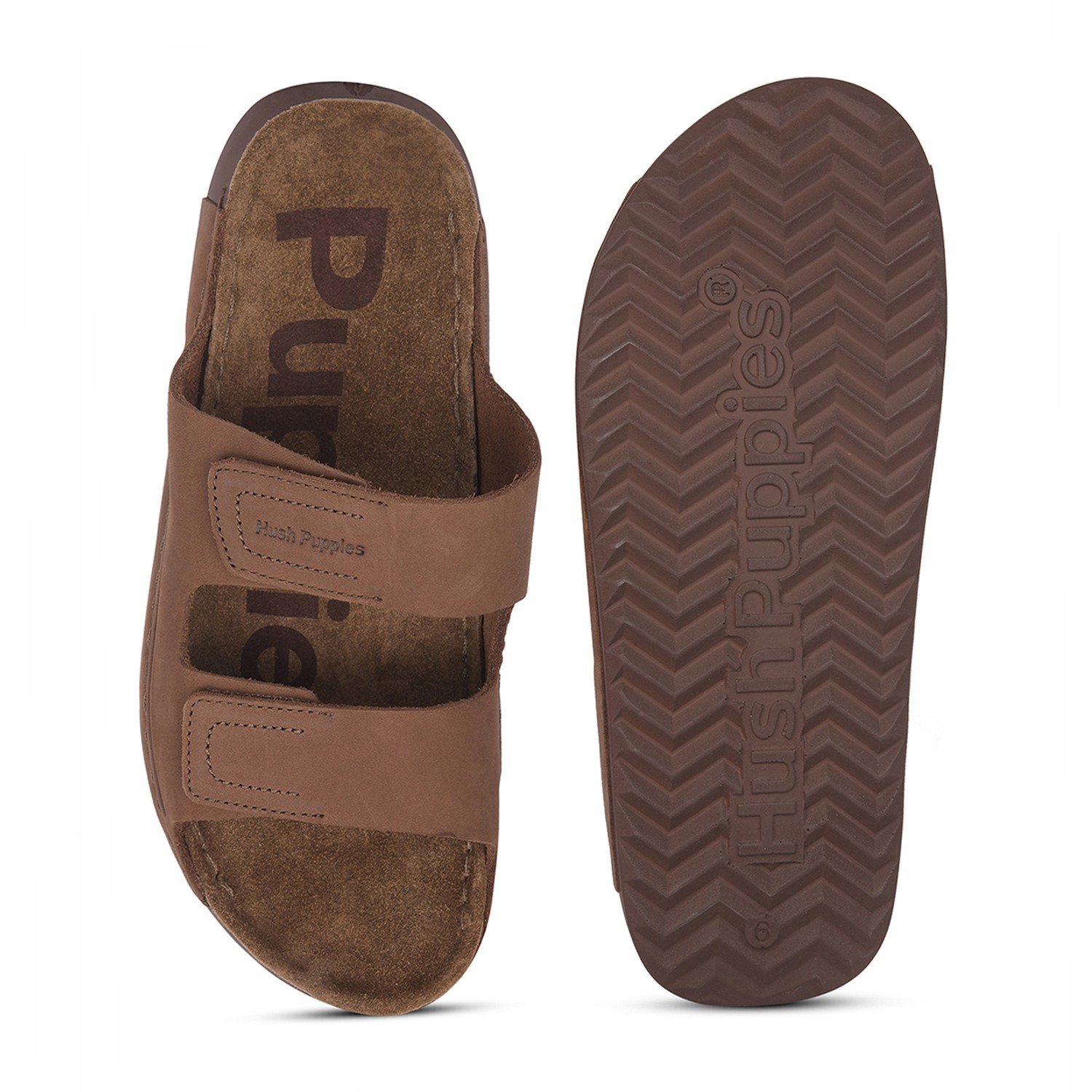 Men Mason Mule Brown Slippers