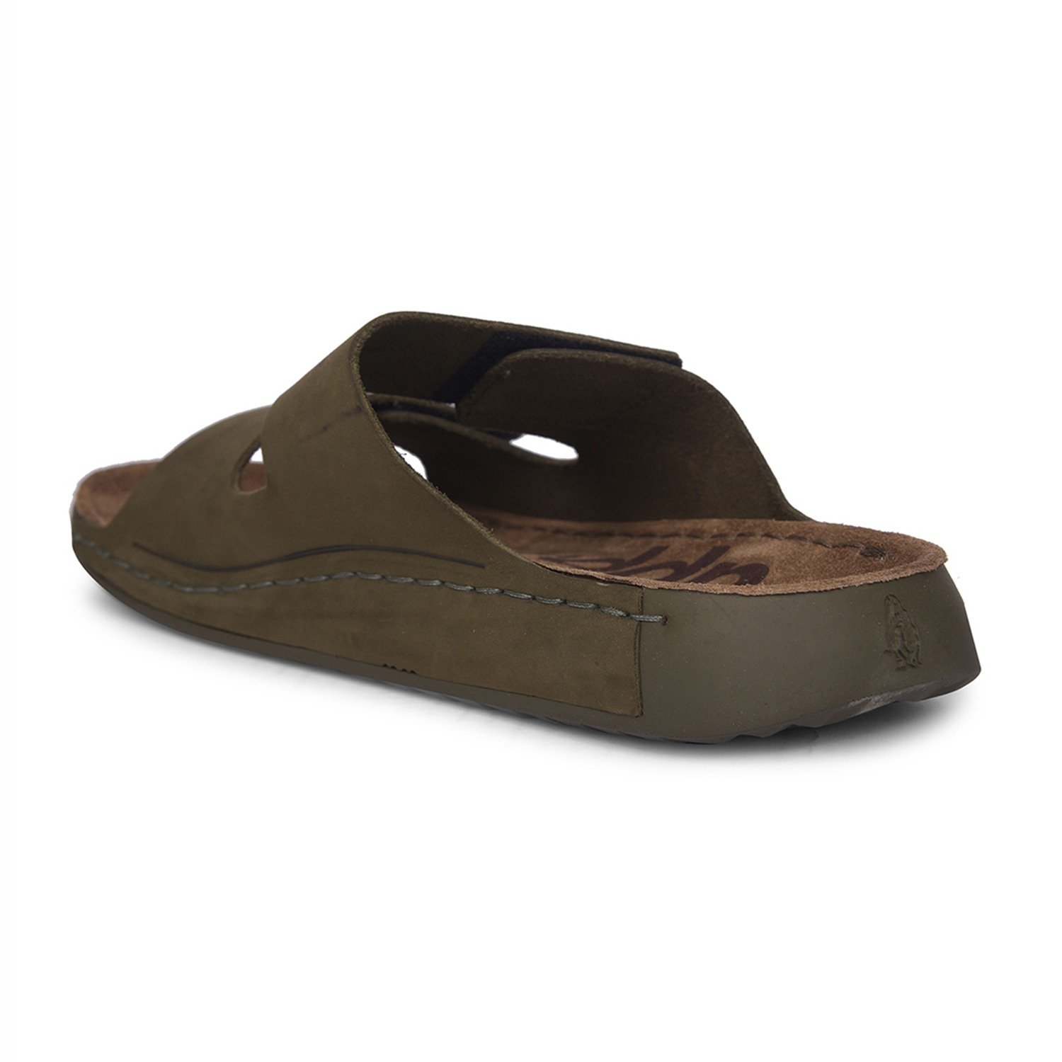 Men Mason Mule Olive Slippers