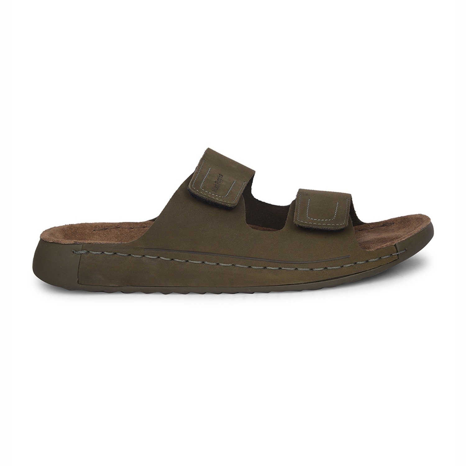 Men Mason Mule Olive Slippers