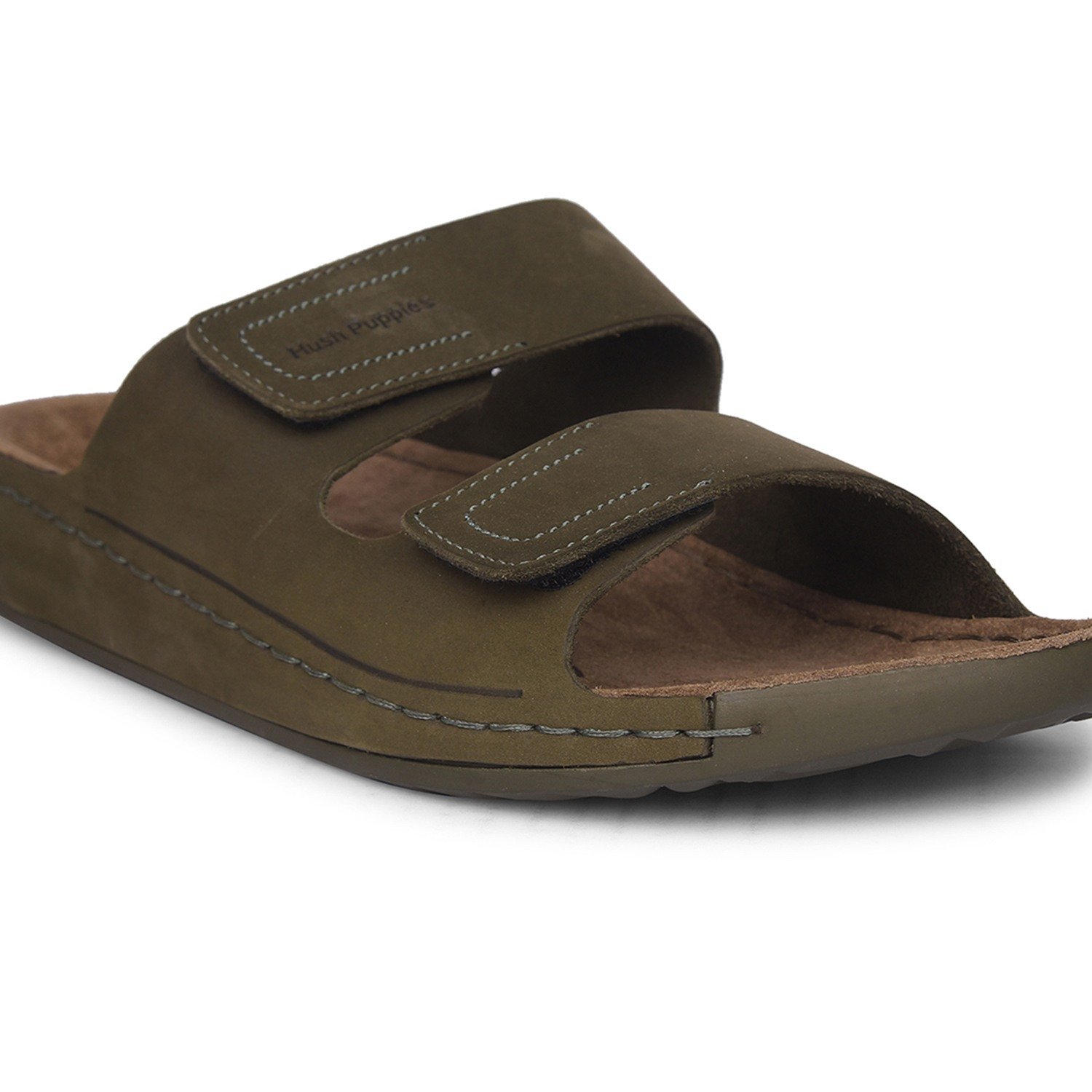 Men Mason Mule Olive Slippers