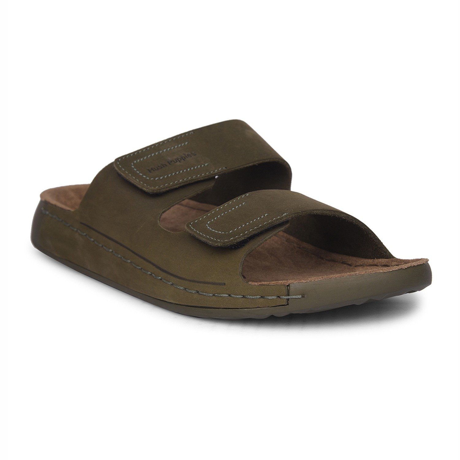 Men Mason Mule Olive Slippers