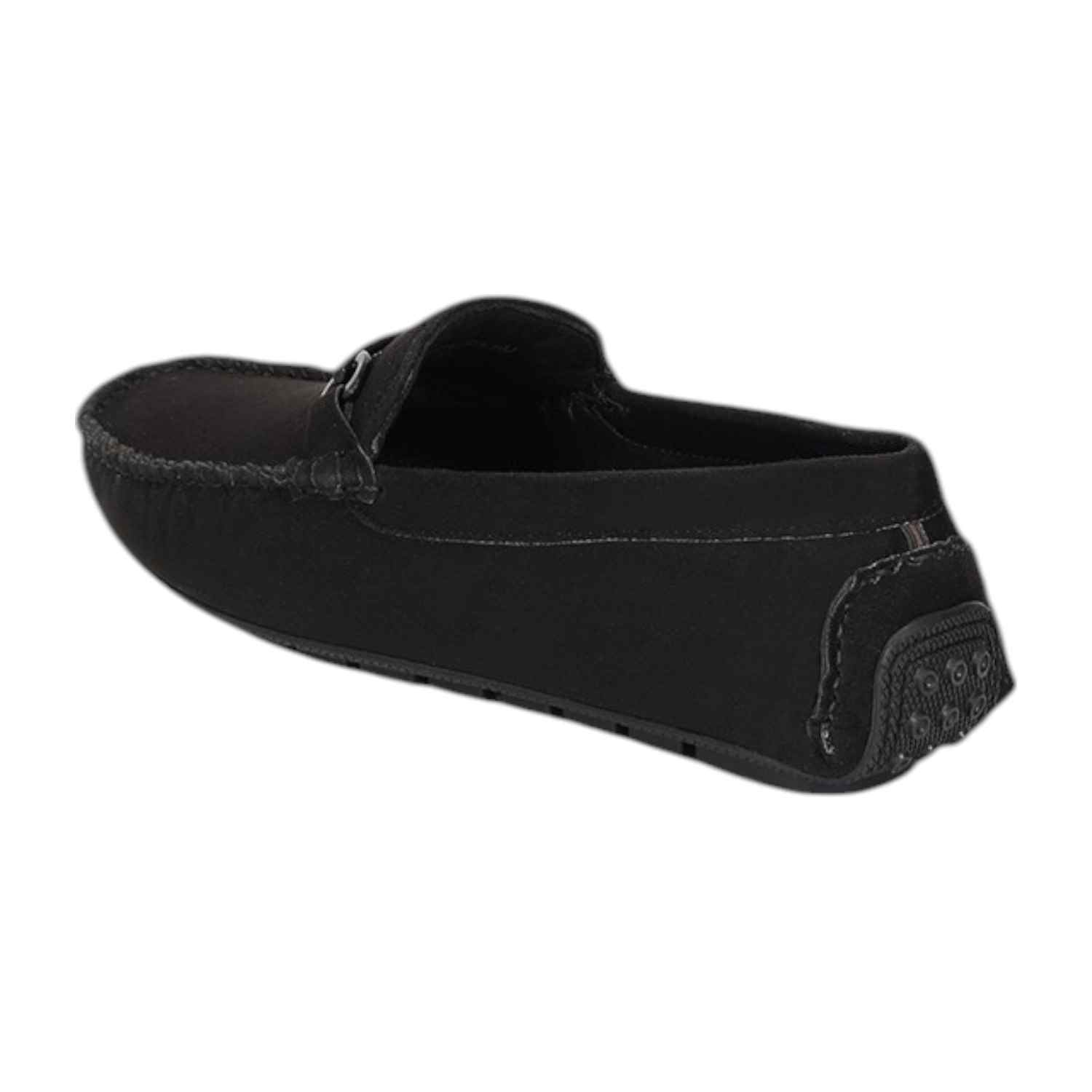 Men Casual Shoes Black Slip On