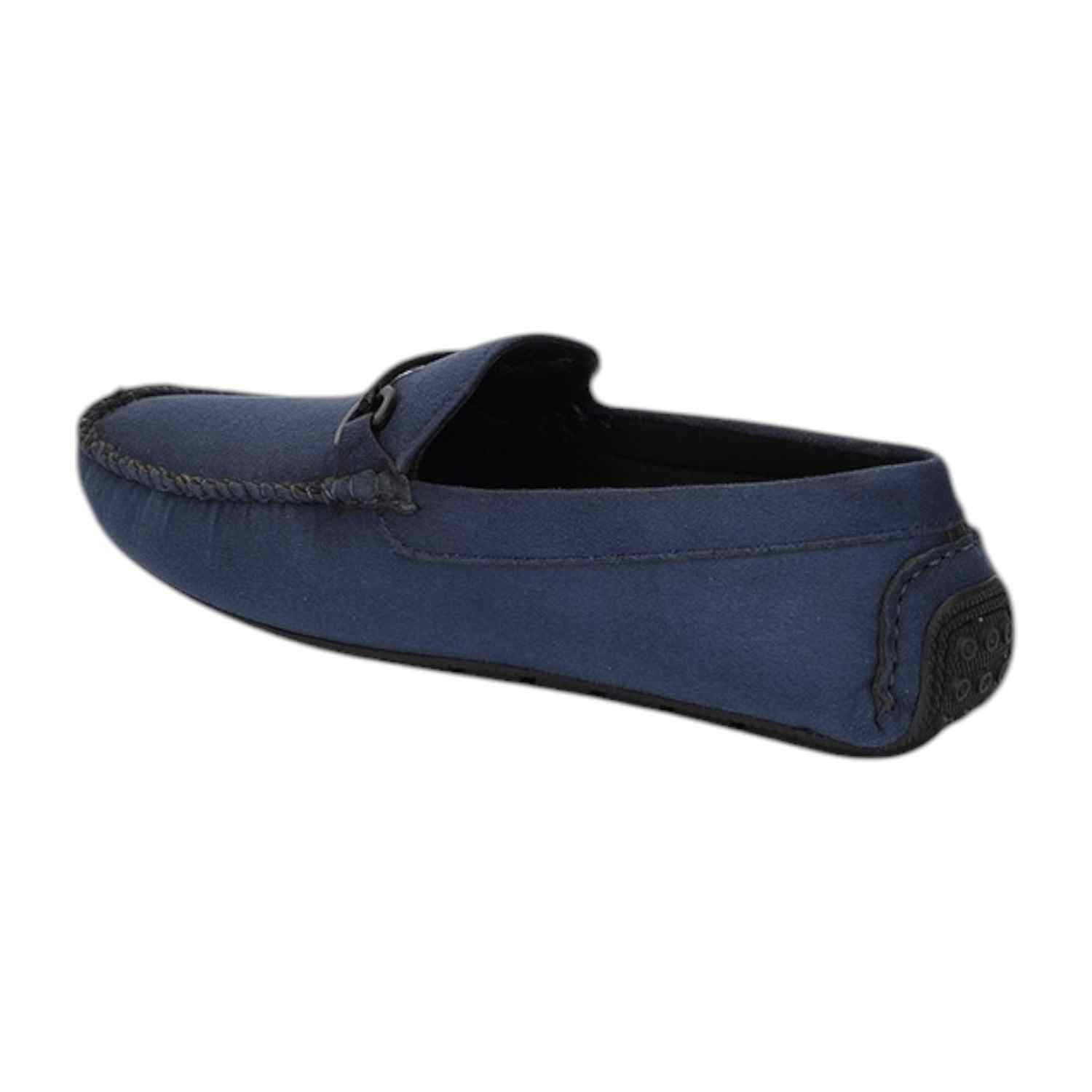 Men Casual Shoes Blue Slip On