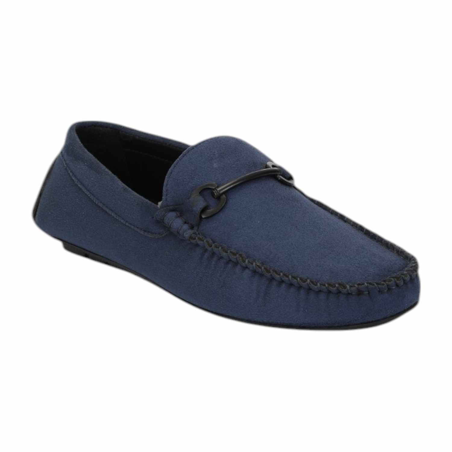 Men Casual Shoes Blue Slip On