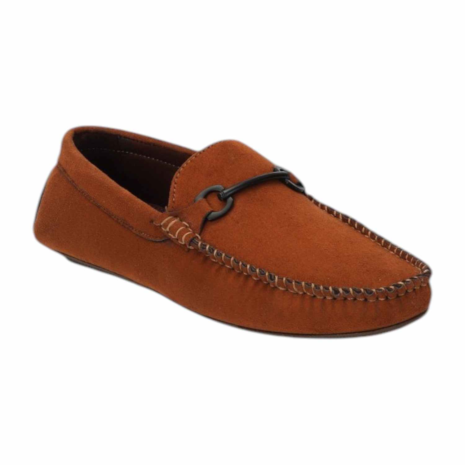 Men Casual Shoes Tan Slip On
