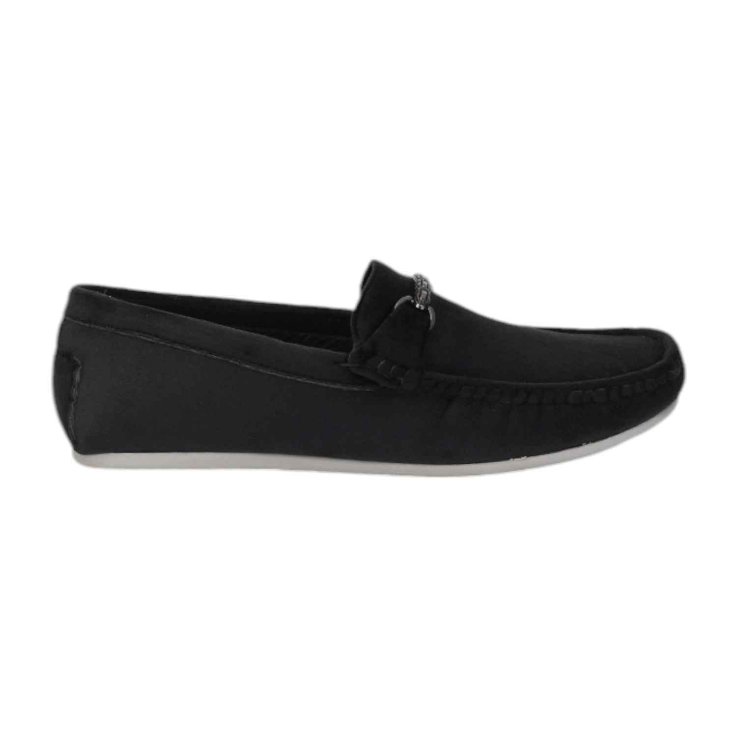 Men Casual Shoes Black Slip On