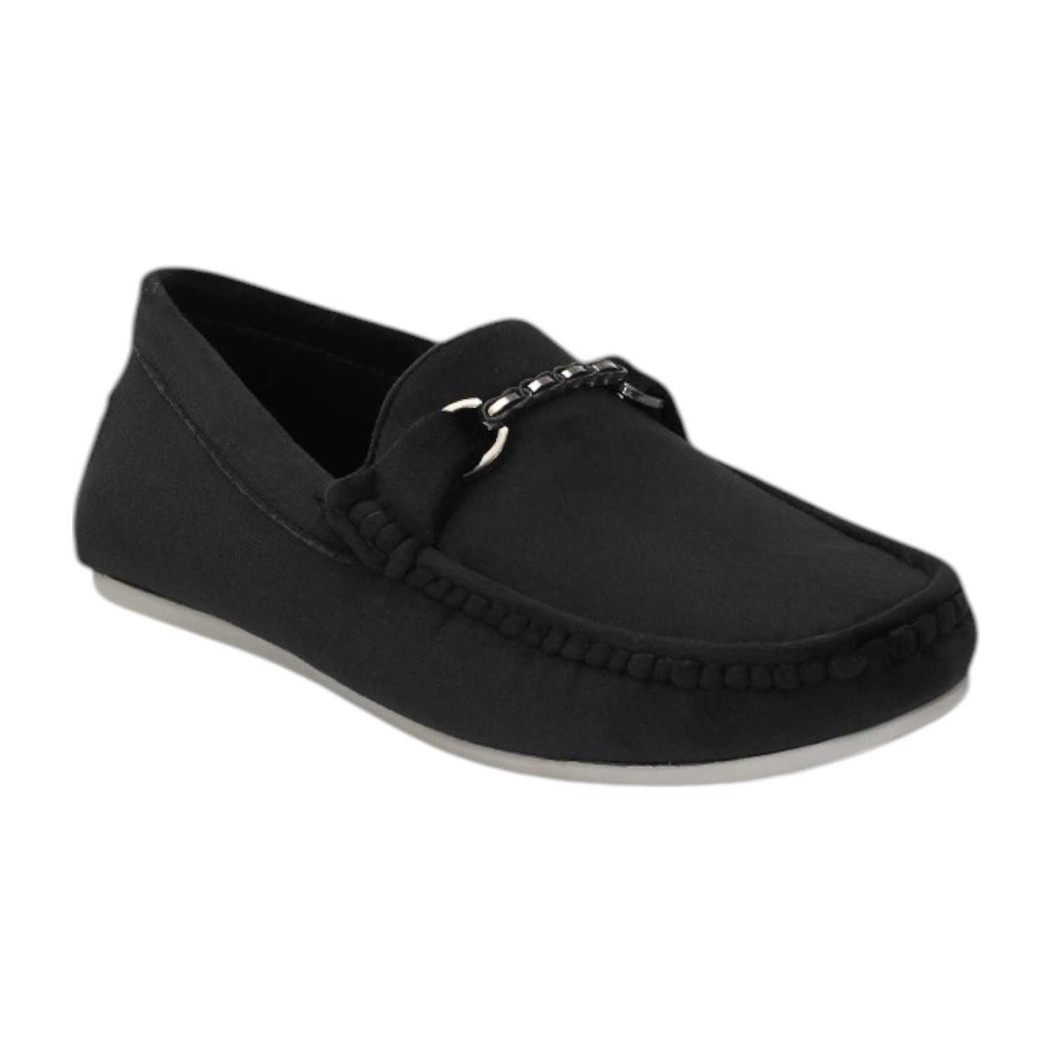 Men Casual Shoes Black Slip On