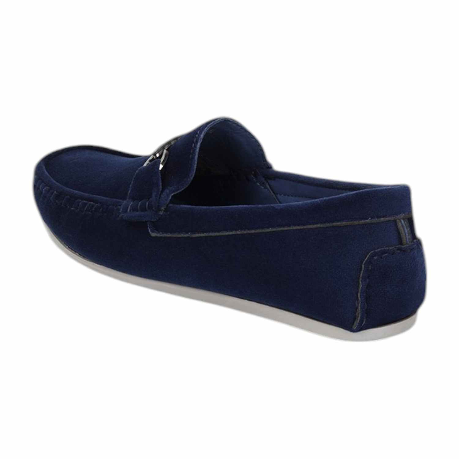 Men Casual Shoes Blue Slip On