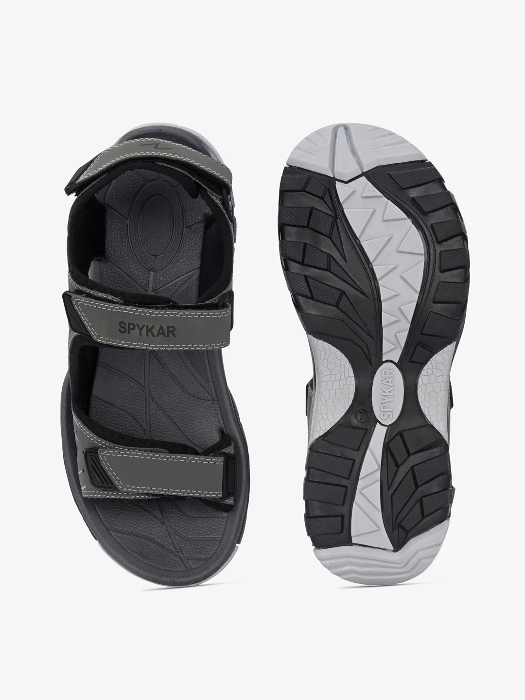 Theo  Men Grey Sandal