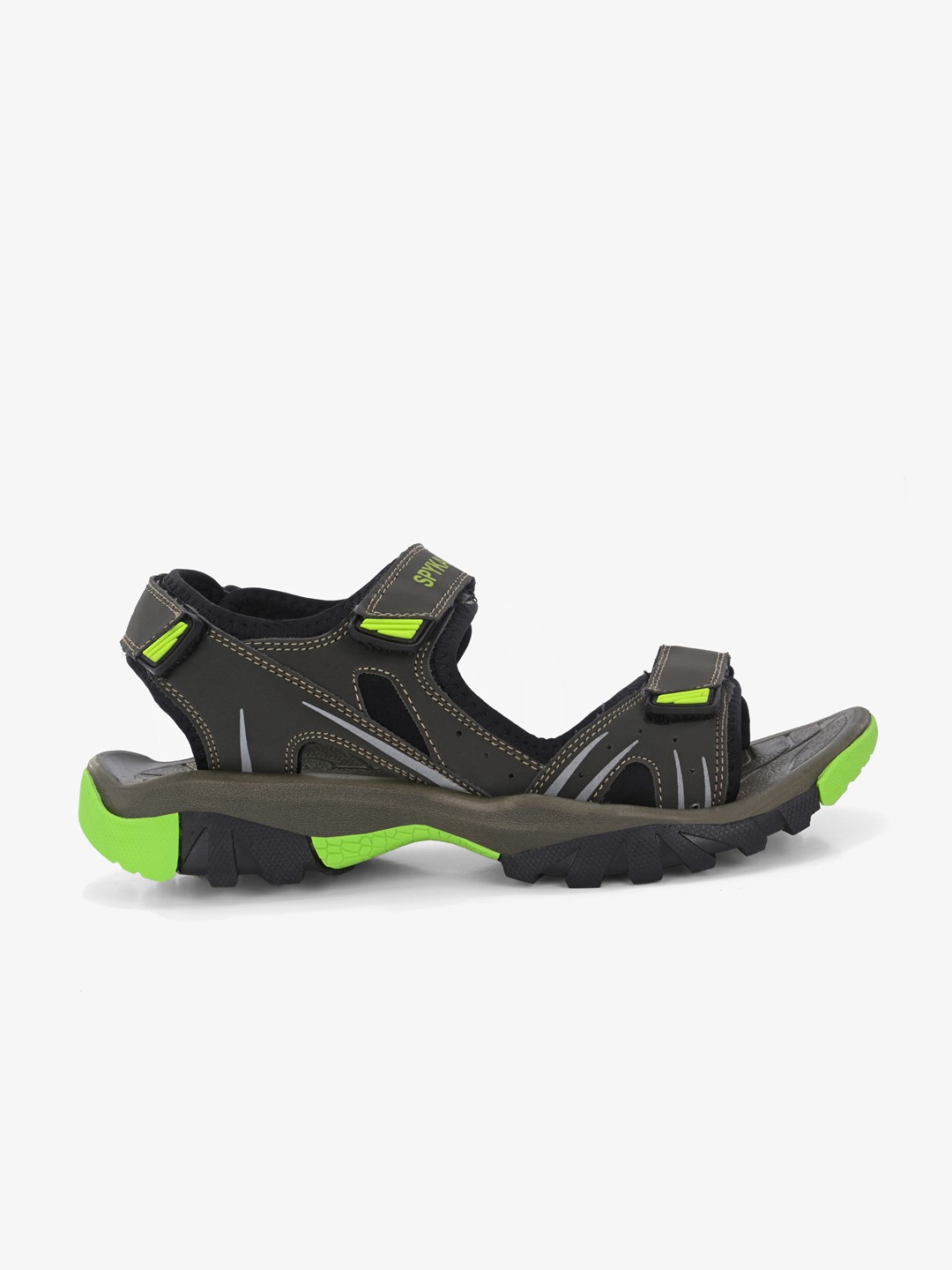 Theo  Men Olive Sandal