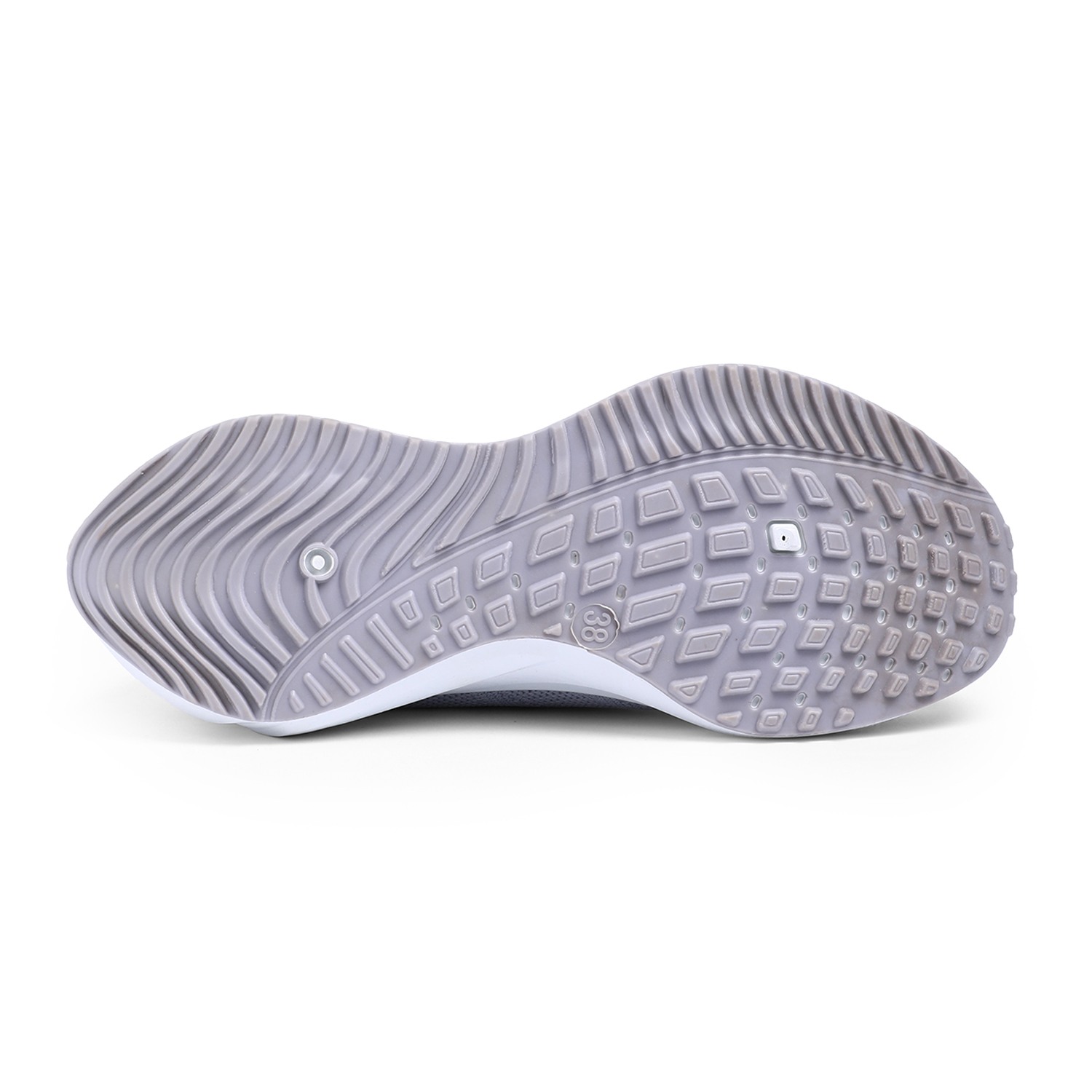 Women Grey Slip-On Sneakers with Breathable Knit Design