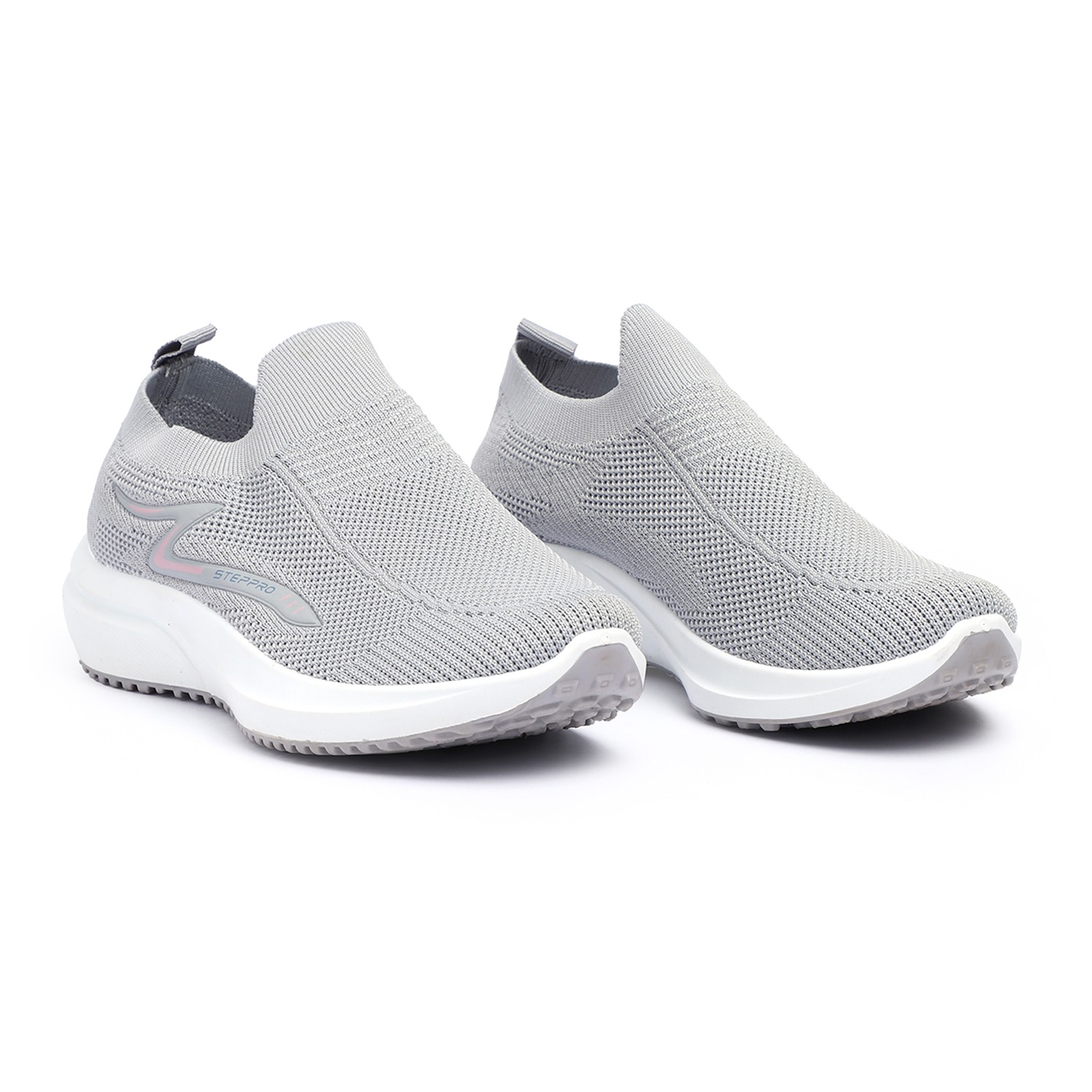 Grey Performance Slip-Ons for Women
