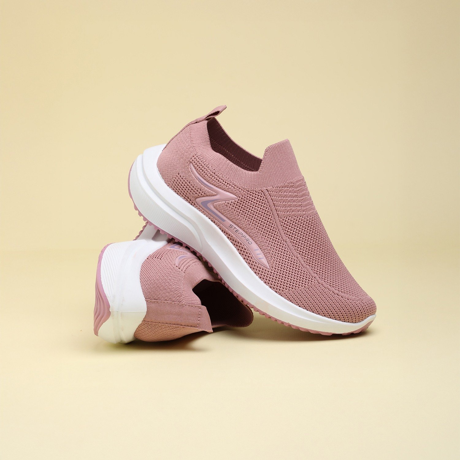 Dusty Pink Cushion Walkers for Women