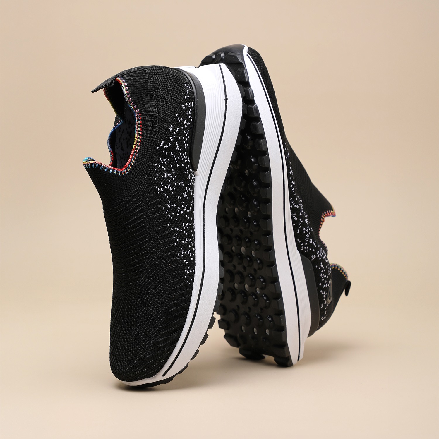 Women Black Sneakers