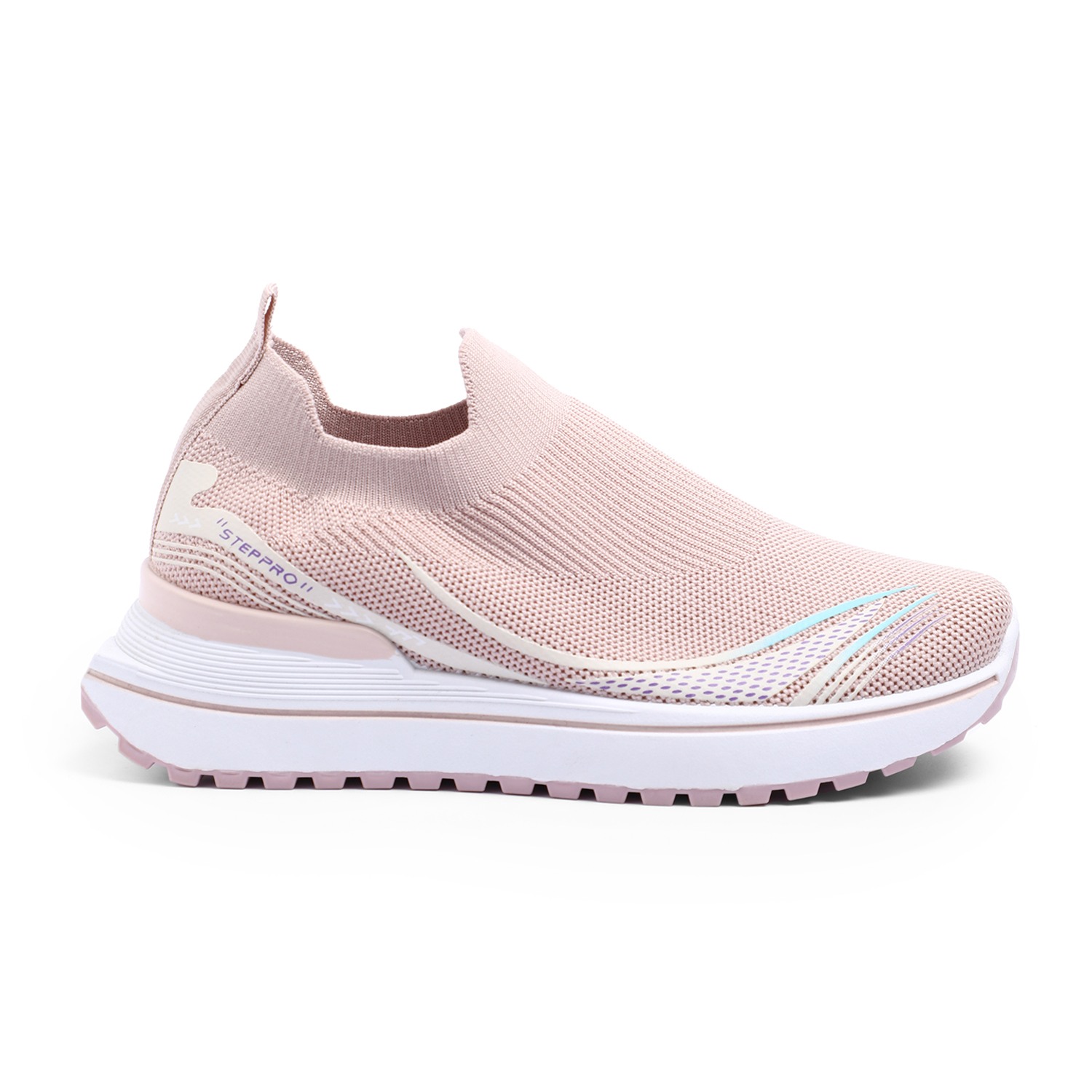 Women Nude Pink Sneakers