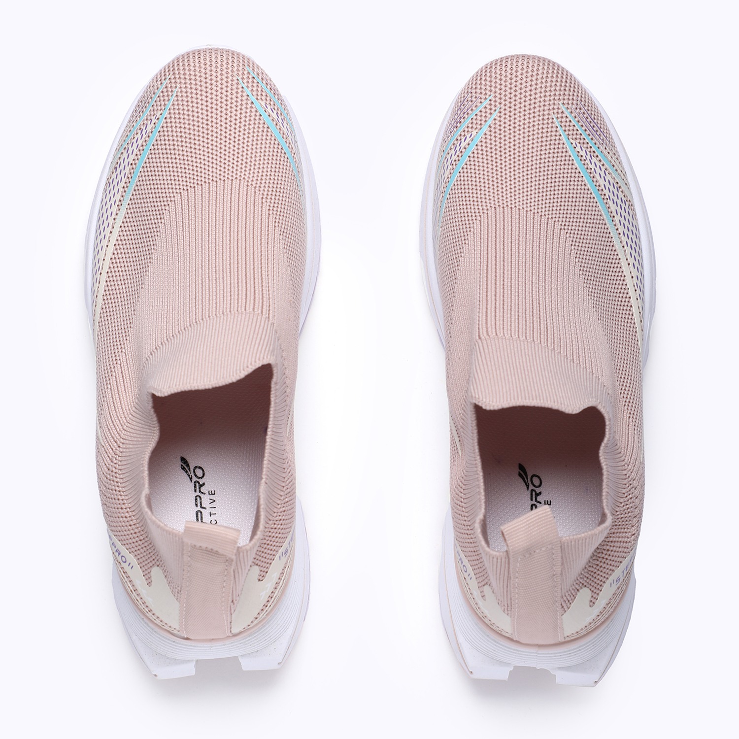 Women Nude Pink Sneakers