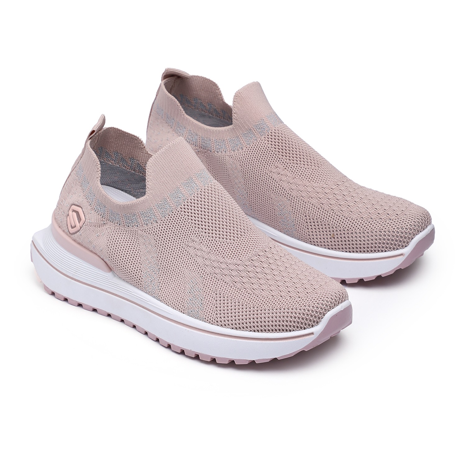 Women Beige Sneakers