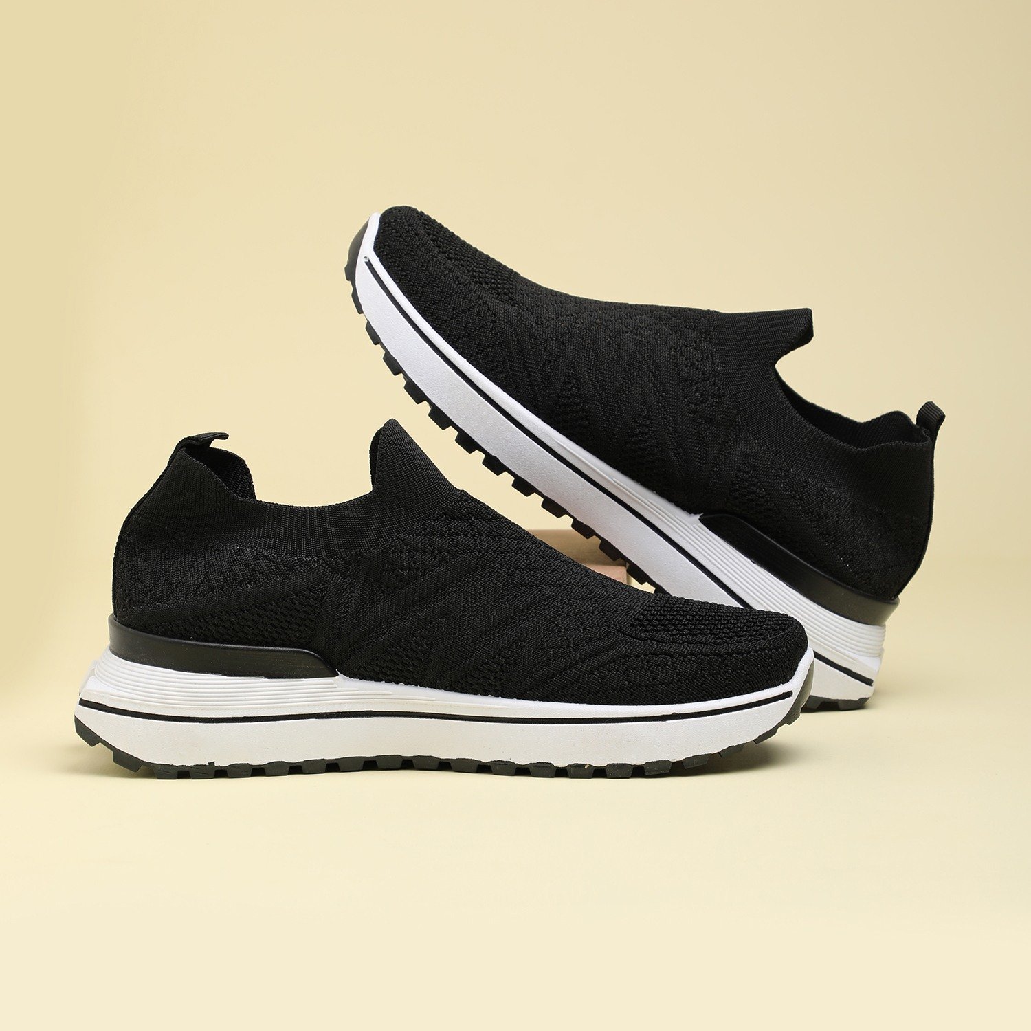 Women Black Sneakers